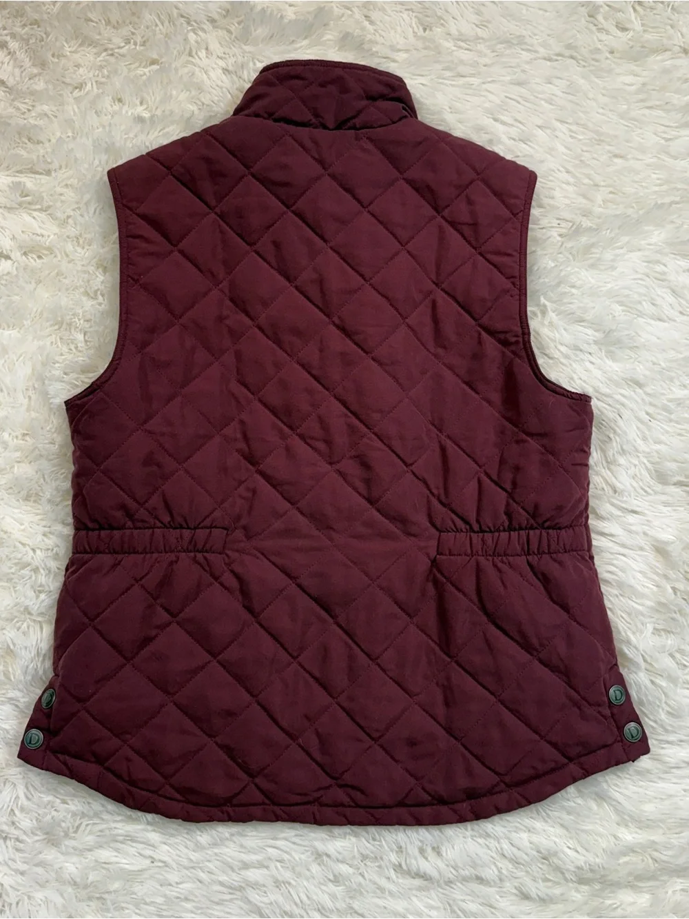 Women’s Large Burgundy Dover Horseback Riding Vest. Good Condition.